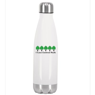 I Love Central Park Stainless Steel Insulated Water Bottle