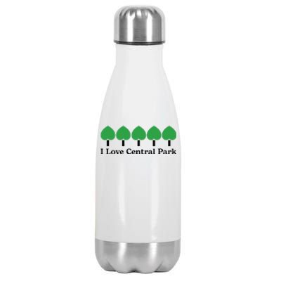 I Love Central Park Stainless Steel Insulated Water Bottle