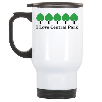 I Love Central Park Stainless Steel Travel Mug