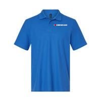 I Love Cheesecake Gift Softstyle Adult Sport Polo