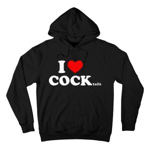 I Love Cocktails I Heart Cocktail Funny Drinking Party Hoodie