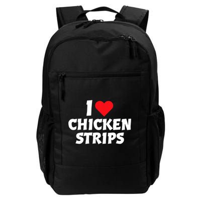 I Love Chicken Strips Crispy Chicken Fingers Fast Food Lover  Backpack
