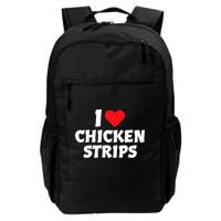 I Love Chicken Strips Crispy Chicken Fingers Fast Food Lover  Backpack