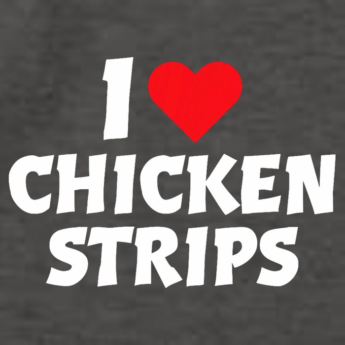 I Love Chicken Strips Crispy Chicken Fingers Fast Food Lover  Vector Backpack