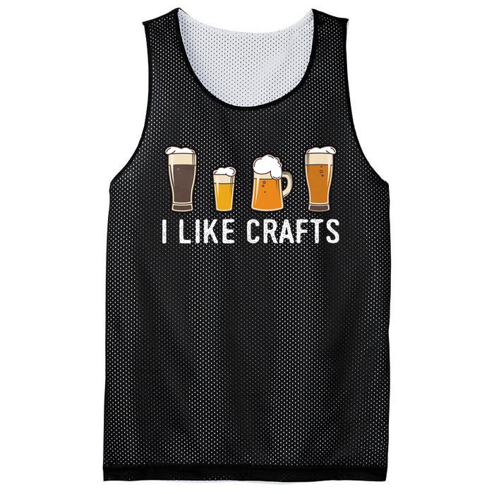 I Like Crafts Beer Mesh Reversible Basketball Jersey Tank