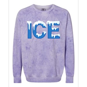 Ice Logo Costume Colorblast Crewneck Sweatshirt