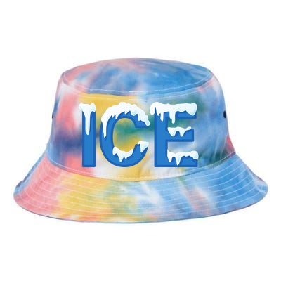 Ice Logo Costume Tie Dye Newport Bucket Hat