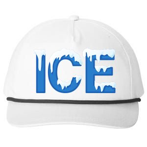 Ice Logo Costume Snapback Five-Panel Rope Hat