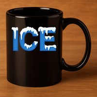 Ice Logo Costume 11oz C Handle Ceramic Mug