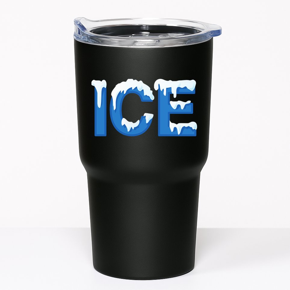 Ice Logo Costume Tumbler