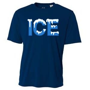 Ice Logo Costume Cooling Performance Crew T-Shirt