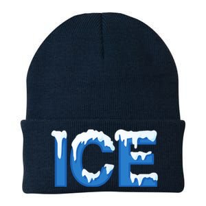 Ice Logo Costume Knit Cap Winter Beanie