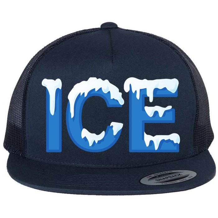 Ice Logo Costume Flatbill Hat