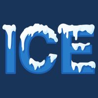 Ice Logo Costume Flatbill Hat