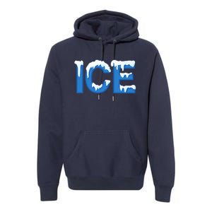 Ice Logo Costume Premium Hoodie