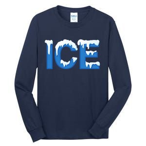 Ice Logo Costume Tall Long Sleeve T-Shirt