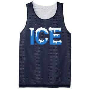 Ice Logo Costume Mesh Reversible Basketball Jersey Tank