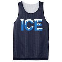 Ice Logo Costume Mesh Reversible Basketball Jersey Tank