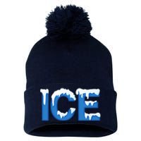 Ice Logo Costume Pom Pom 12in Knit Beanie