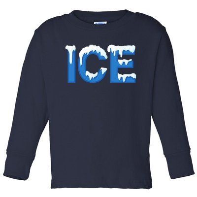 Ice Logo Costume Toddler Long Sleeve Shirt