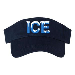 Ice Logo Costume Valucap Bio-Washed Visor