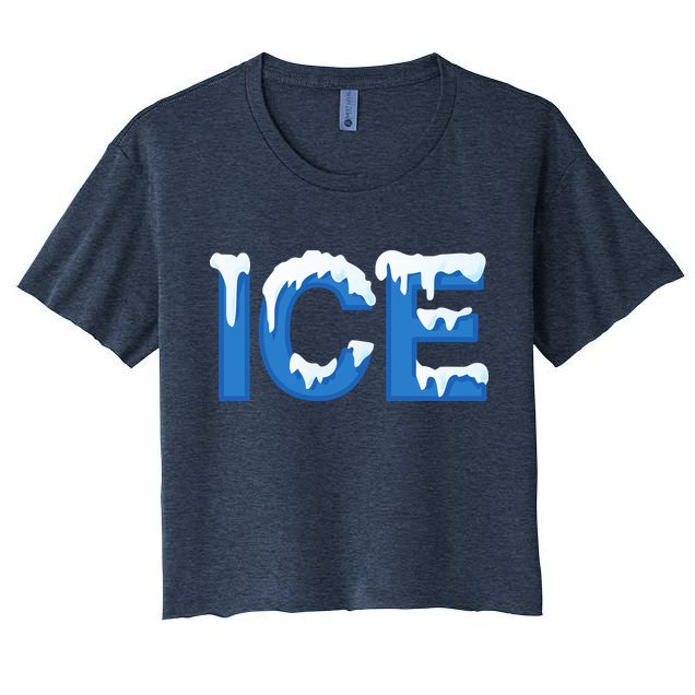 Ice Logo Costume Crop Top