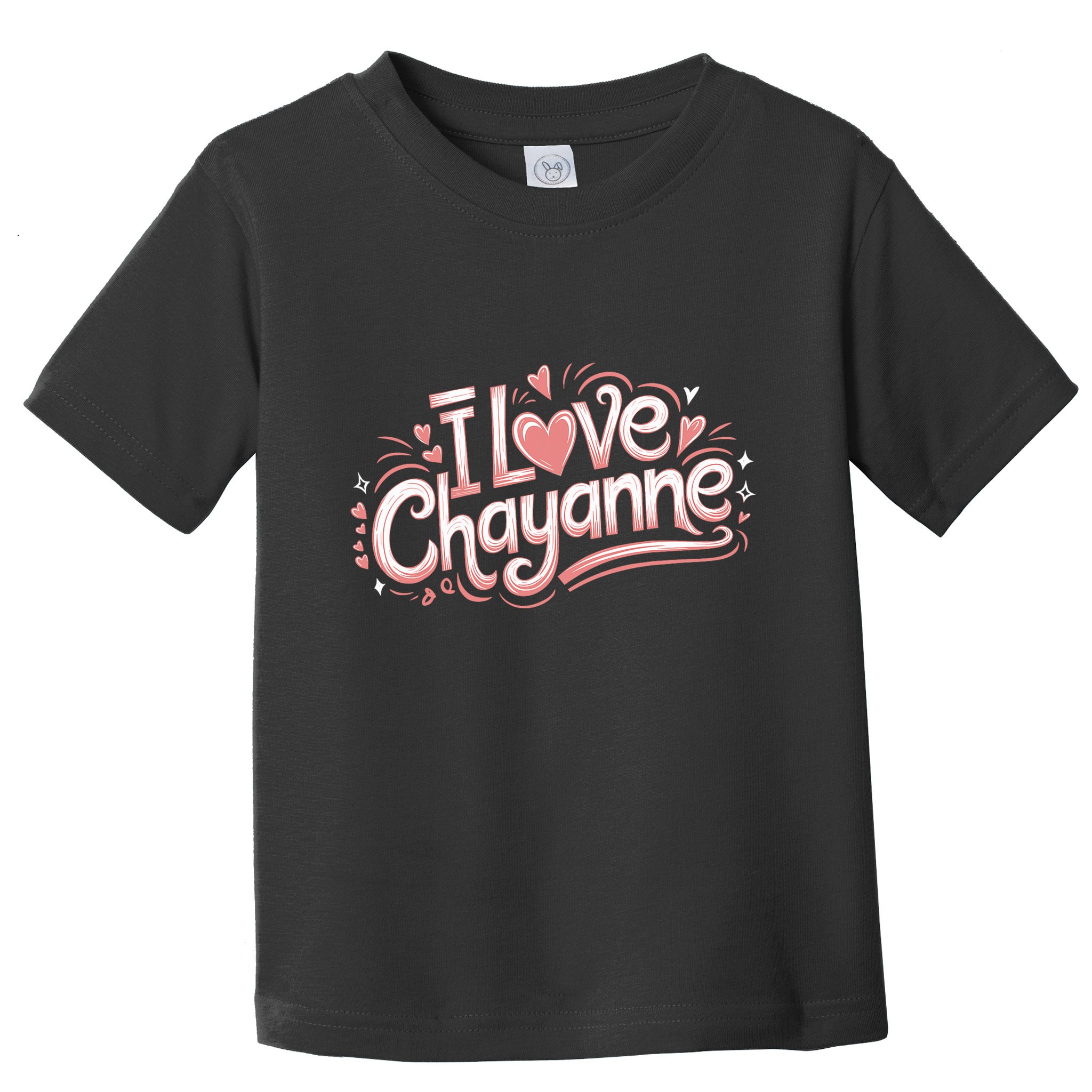 I Love Chayanne Girlfriend Boyfriend Couples First Name Toddler T-Shirt