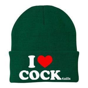 I Love Cocktails I Heart Cocktail Funny Drinking Party Knit Cap Winter Beanie