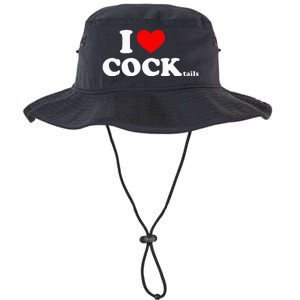 I Love Cocktails I Heart Cocktail Funny Drinking Party Legacy Cool Fit Booney Bucket Hat