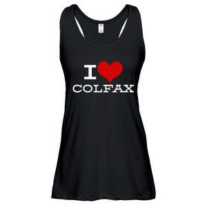 I Love Colfax Colorado Ladies Essential Flowy Tank