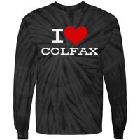 I Love Colfax Colorado Tie-Dye Long Sleeve Shirt