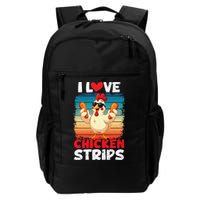 I Love Chicken Strips Crispy Chicken Fingers Fast Food Backpack