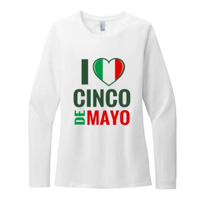 I Love Cinco De Mayo Womens CVC Long Sleeve Shirt