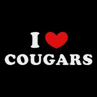 I Love Cougars I Heart Cougars Cooling Performance Crew T-Shirt