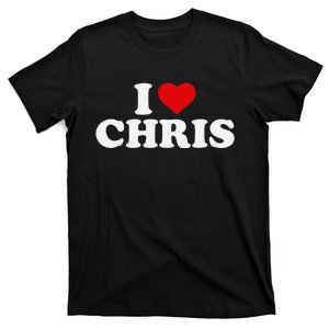 I Love Chris T-Shirt