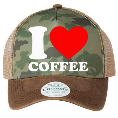 I Love Coffee Legacy Tie Dye Trucker Hat