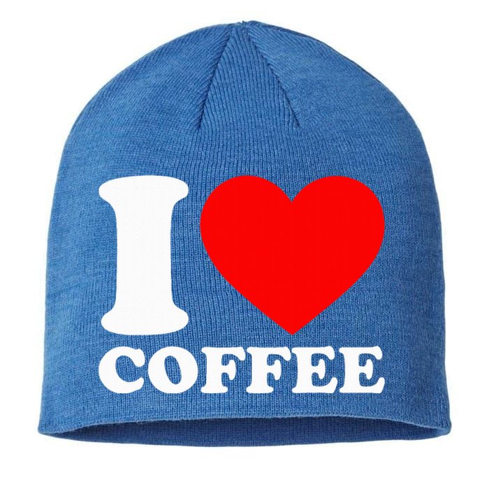 I Love Coffee Sustainable Beanie