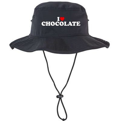 I Love Chocolate Heart Legacy Cool Fit Booney Bucket Hat