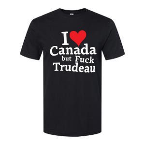 I Love Canada But Fuck Trudeau Softstyle CVC T-Shirt