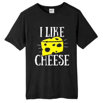 I Like Cheese Tall Fusion ChromaSoft Performance T-Shirt