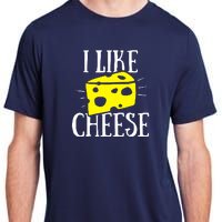 I Like Cheese Adult ChromaSoft Performance T-Shirt