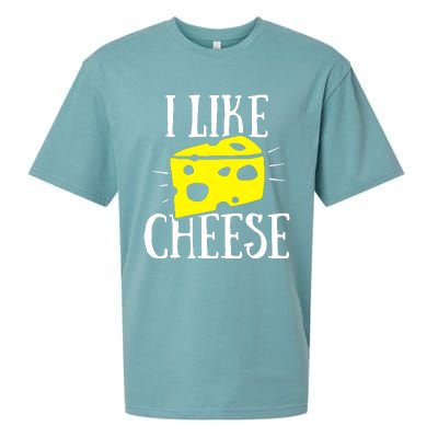 I Like Cheese Sueded Cloud Jersey T-Shirt