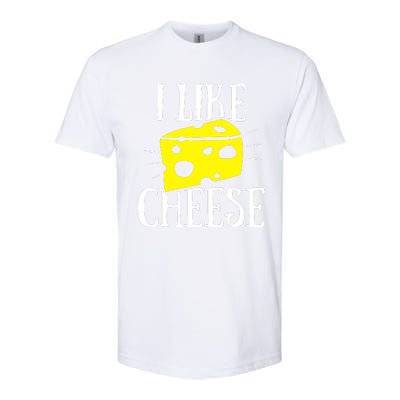 I Like Cheese Softstyle CVC T-Shirt