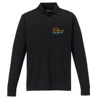 I Like Coffee My Schnauzer Dog And 3 People Vintage Performance Long Sleeve Polo