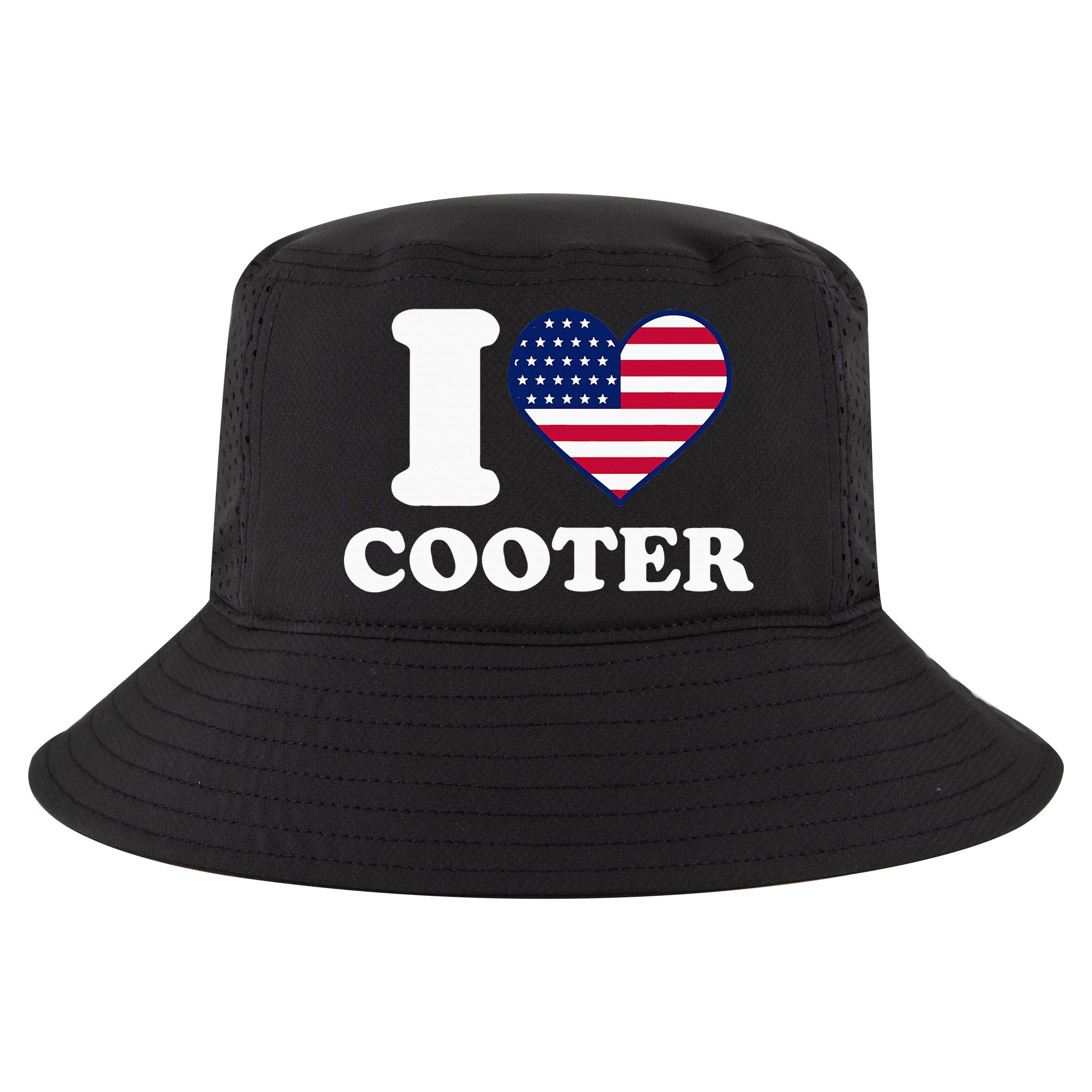I Love Cooter Cool Comfort Performance Bucket Hat