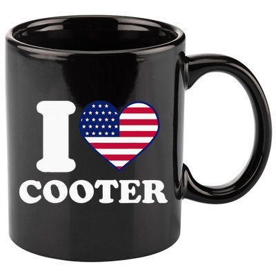 I Love Cooter 11oz C Handle Ceramic Mug