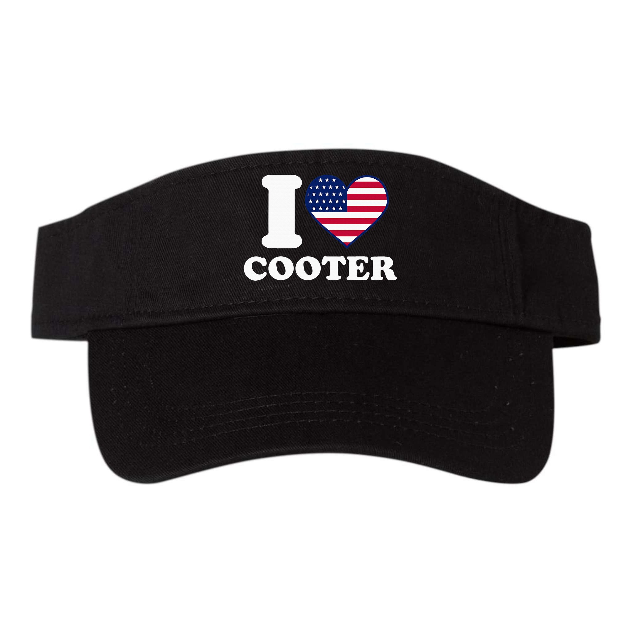 I Love Cooter Visor