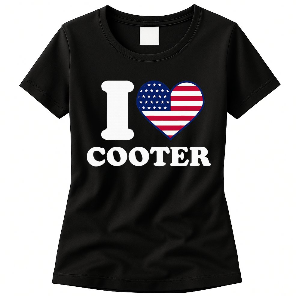 I Love Cooter Womens T-Shirt