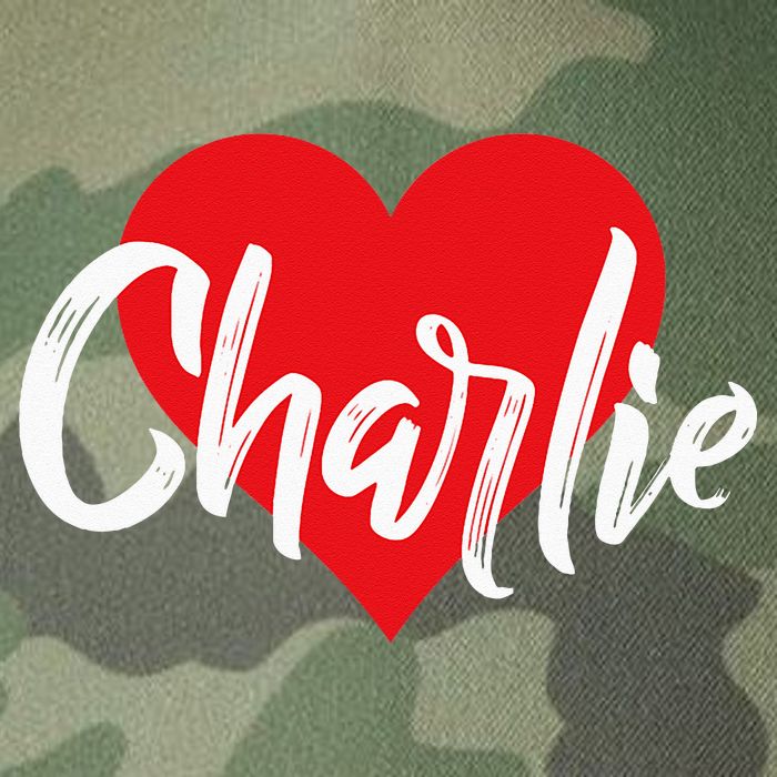 I Love Charlie First Name I Heart Named Legacy Tie Dye Trucker Hat