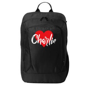 I Love Charlie First Name I Heart Named City Backpack